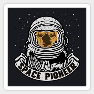 Monkey Astronaut Sticker